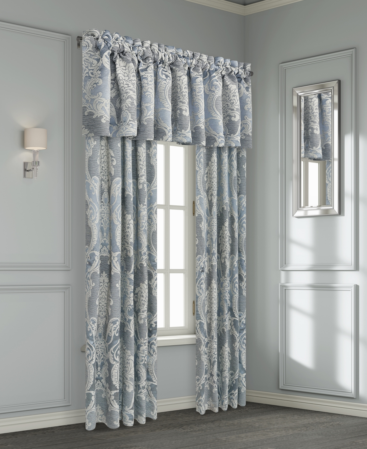 J Queen New York Queensbury Window Panel Pair