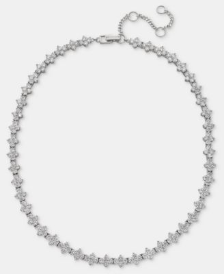 Cubic Zirconia Tennis Collar Necklace