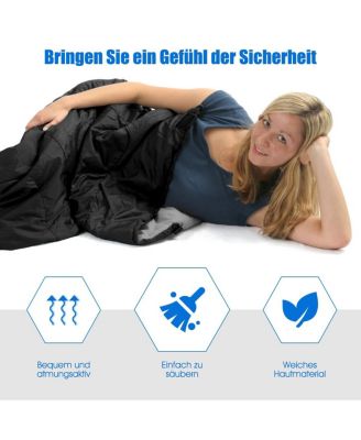Two Person Waterproof Sleeping Bag with Two Pillows