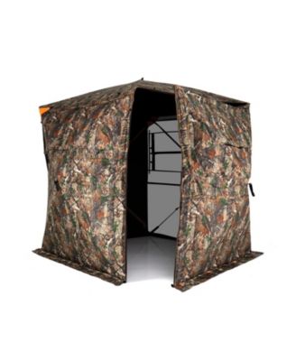Three to Four Person Hunting Blind Pop Up with Swing Door