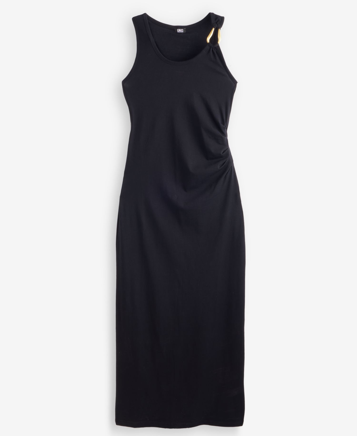 Women's Hardware-Strap Knit Midi Dress