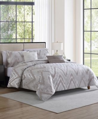 Lilliana Zigzag Jacquard 5-Pc. Comforter Set, Queen