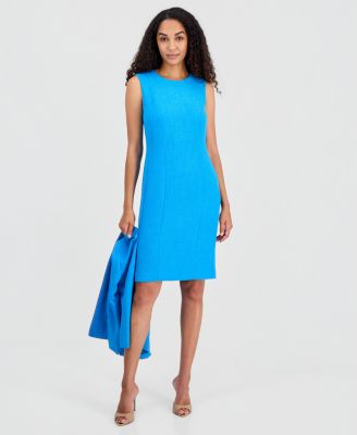blue dress wedding guest Short A-Line Wedding-Guest Party T262052 Charming Stretch Soft Color:Aqua Silver aprbridal making it ideal for