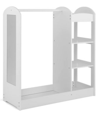 Kids Dress Up Storage Organizer with Built In Mirror
