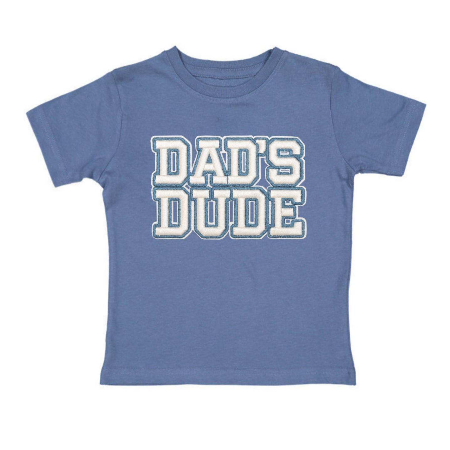 Футболка Sweet Wink Dad's Dude Patch Short Sleeve для мальчиков, цвет: Индиго — фото 1