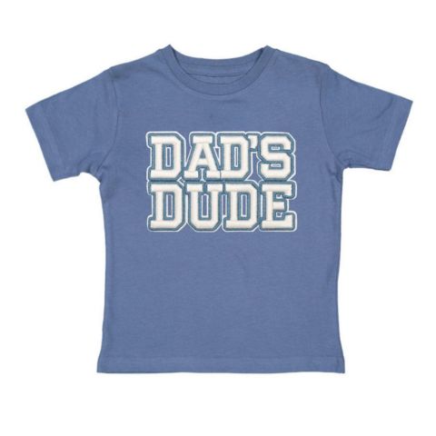 Футболка Sweet Wink Dad's Dude Patch Short Sleeve для мальчиков, цвет: Индиго