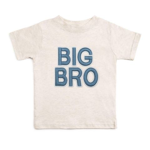 Футболка Sweet Wink Big Bro Embroidered Patch Short Sleeve для мальчиков