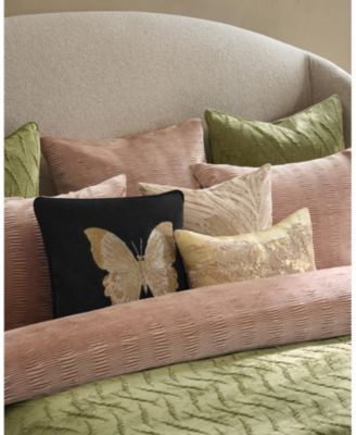 Bella Beaded Butterfly Pillow 20"