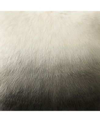 Ombre Fur Pillow 22"
