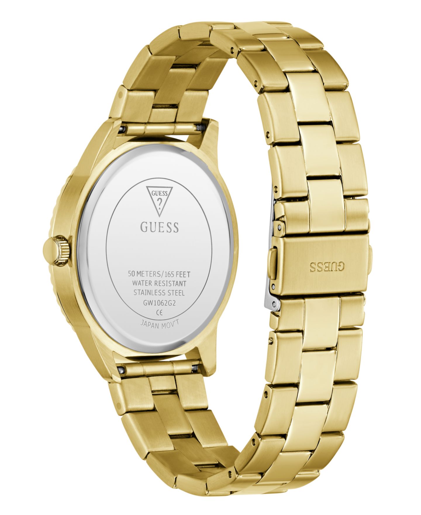 Мужские часы GUESS Gold-Tone Stainless Steel, 40mm — фото 2