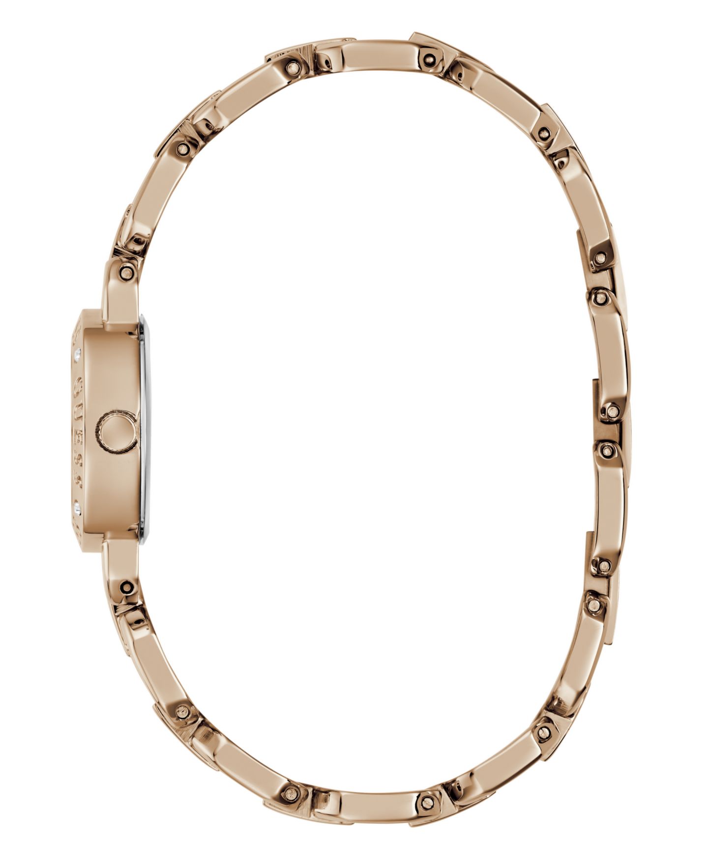 Женские часы GUESS Rose Gold-Tone Stainless Steel Watch, 23mm — фото 3