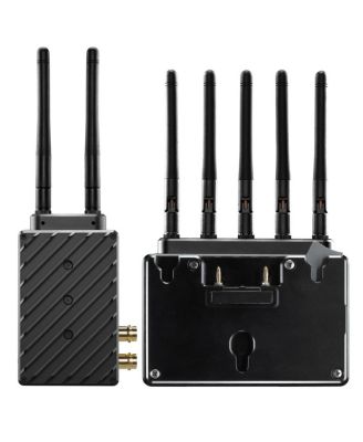  750' Range 3G-SDI/HDMI Wireless Deluxe Kit with Gold Mount  Transmitter and Receiver