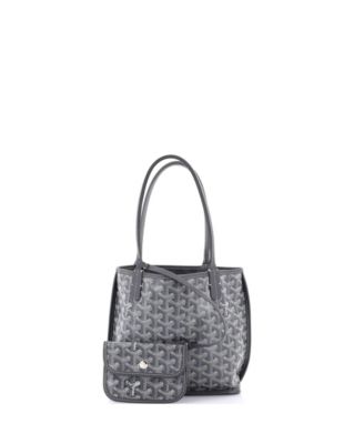 Mini Anjou Reversible Tote Coated Canvas