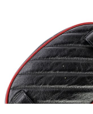 GG Marmont Belt Bag Diagonal Quilted Leather