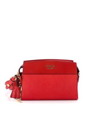 Small Esplanade Crossbody Bag Saffiano with City Calf