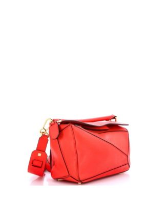 Small Puzzle Bag Leather