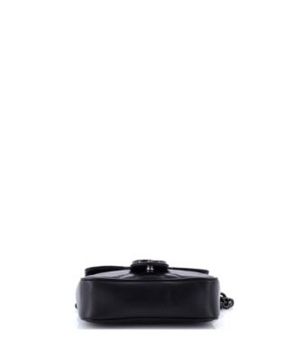 GG Marmont Flap Belt Bag Matelasse Leather