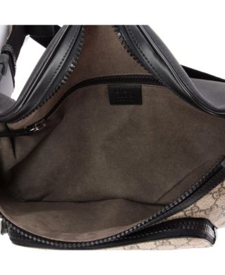 Large Eden Waist Bag GG Coated Canvas