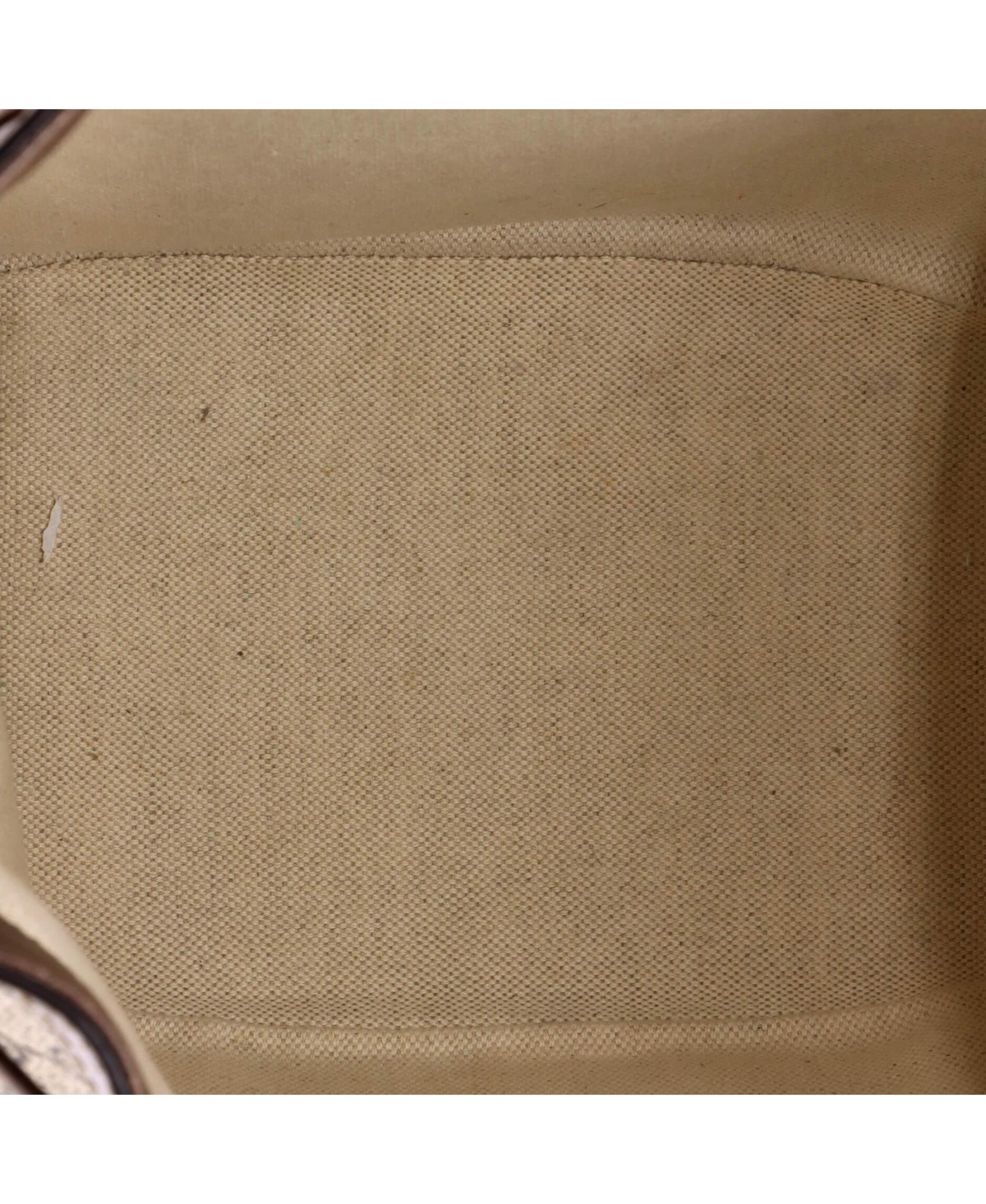 Pre-Owned Gucci Medium Ophidia Bucket Bag Gg Coated Canvas
