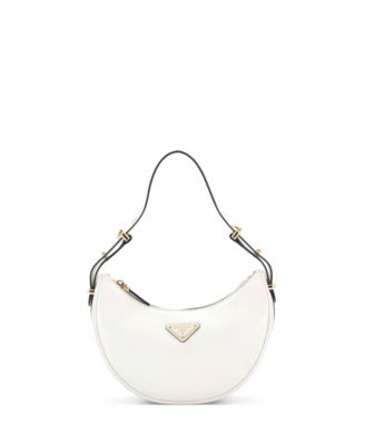 Small Arque Half Moon Hobo Leather