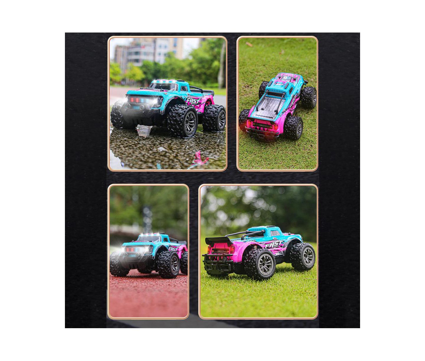 Детская игрушка Bruce & Shark 1:20 Scale KF23 Off-Road 2WD Remote Control Truck, цвет: Красный — фото 6