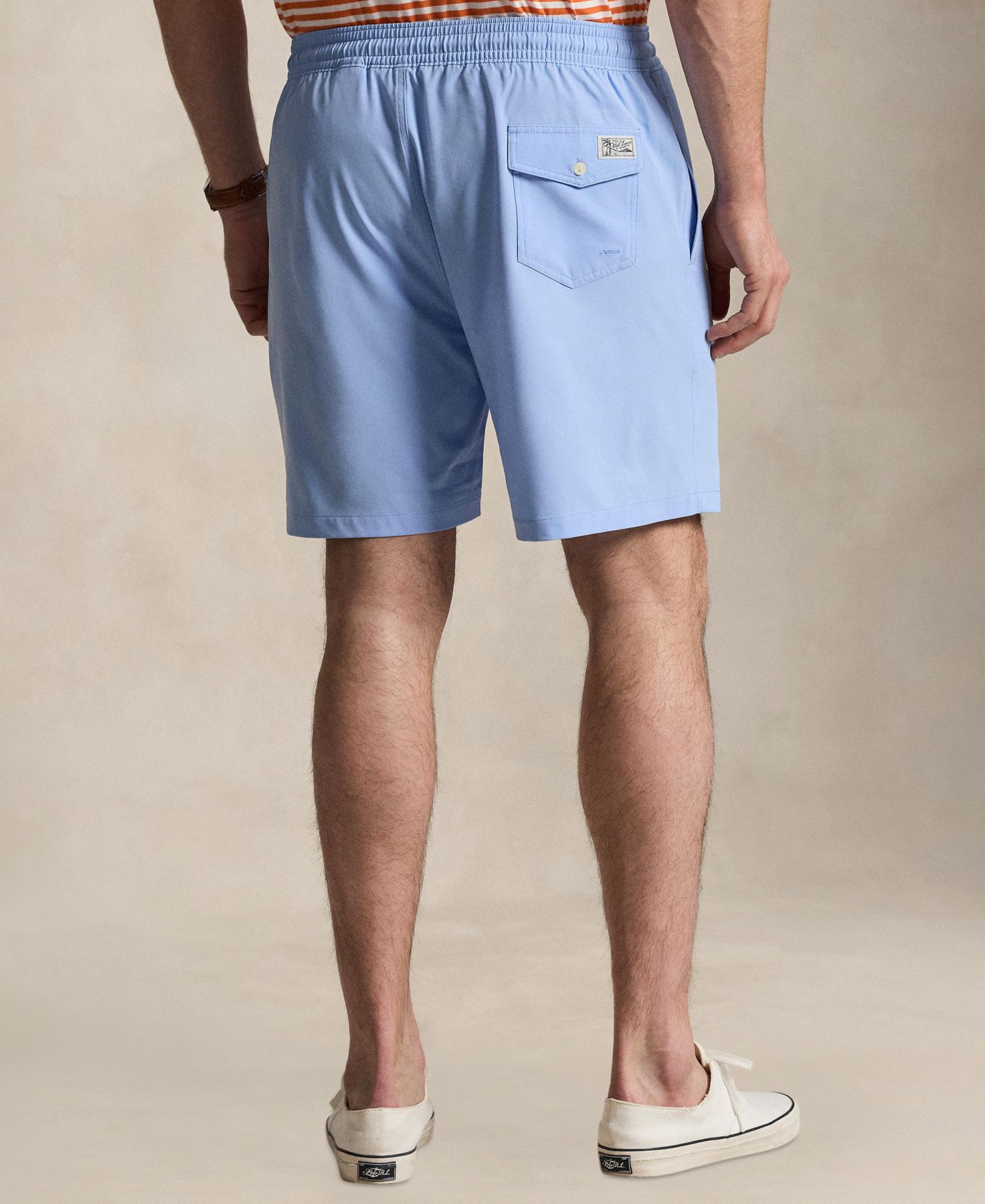 Плавки Classic-Fit для мужчин, стрейч — Polo Ralph Lauren, цвет: Синий — фото 4
