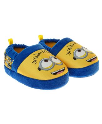 Toddler Minions Dual Slippers Kids' Cozy Warm Soft Plush Indoor Wear Fun Character Design SlipOn
