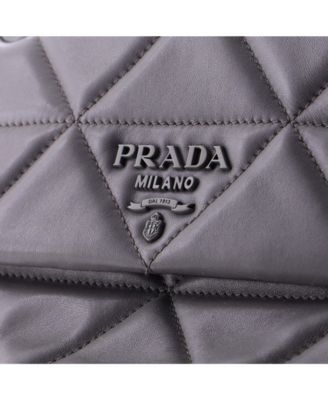 Large Spectrum Flap Bag Quilted Nappa Leather