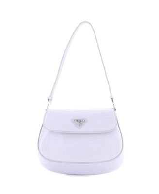 Small Cleo Flap Shoulder Bag Spazzolato Leather