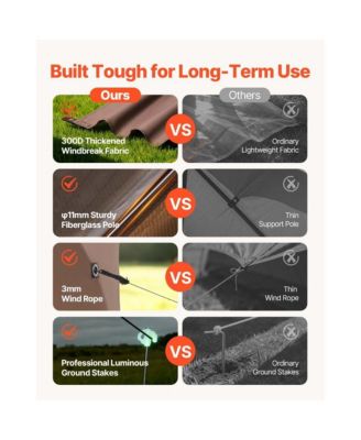 Pop Up Gazebo Screen Tent with Carry Bag