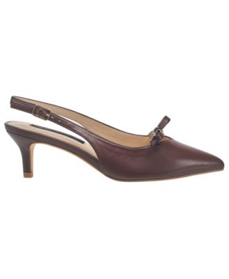 Womens Quinny Slingback Kitten Heel