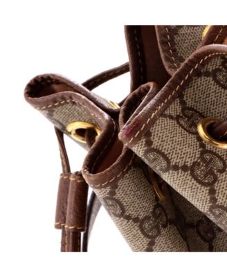 Medium Ophidia Bucket Bag GG Coated Canvas