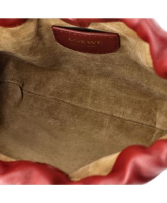 Mini Flamenco Knot Chain Purse Bag Leather