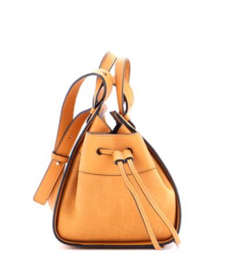 Mini Hammock Bag Leather and Nubuck