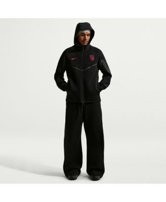 Men's Black USMNT 2026 Tech Fleece Windrunner Full-Zip Hoodie