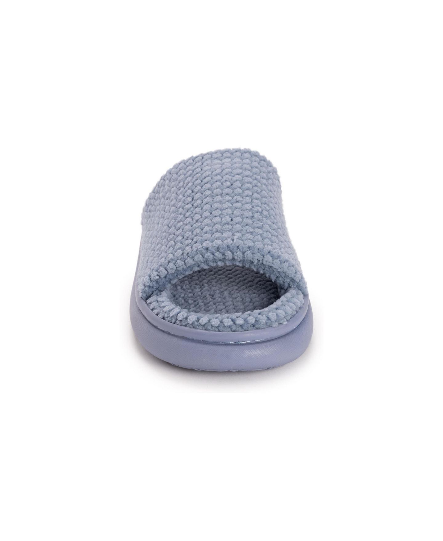 Женские тапочки MUK LUKS Marsai Slide Slipper, цвет: Шамбре синий — фото 2