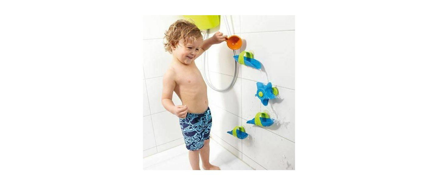 Детский конструктор Haba Bathtub Ball Track Set, цвет: Синий — фото 3