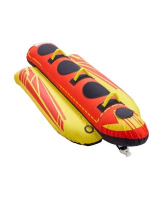 1-3 Rider Towable Boat Tube with Nylon Cover and Safety Valve