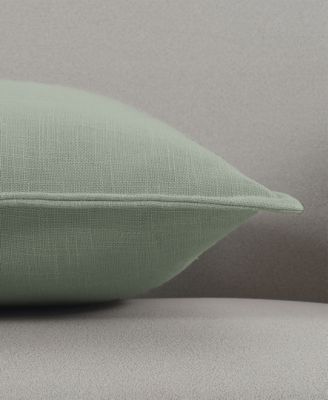 Faux Linen Plush 2-Pack Decorative Pillow Set, 20" x 20"