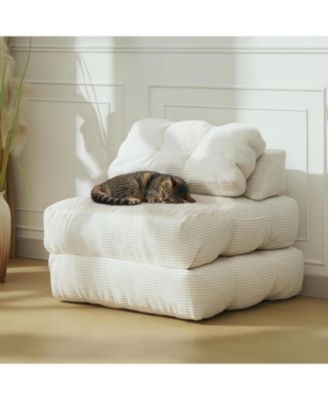 Folding Sofa Bed,Convertible Sleeper Chair with Pillow