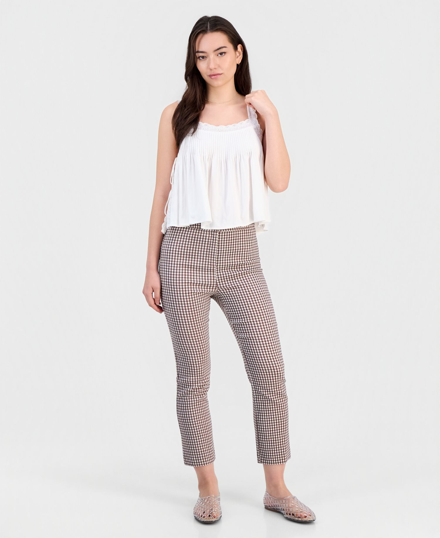 Women's Side-Tie Sleeveless Top