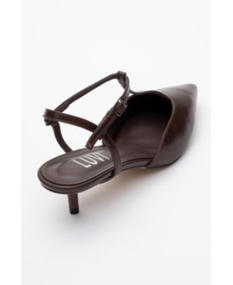 Womens Asher Pointed Toe Slingback Pump