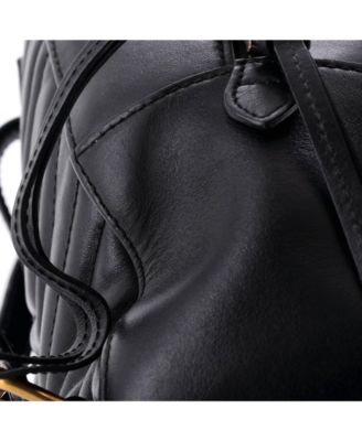 Small GG Marmont Backpack Matelasse Leather