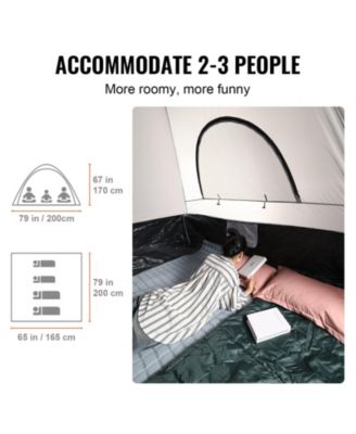  Truck Bed Tent for 2-3 People with Rainfly