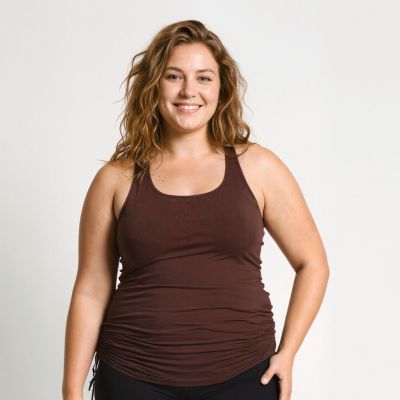 Plus Size Maya Tankini Swim Top With Removable Cups