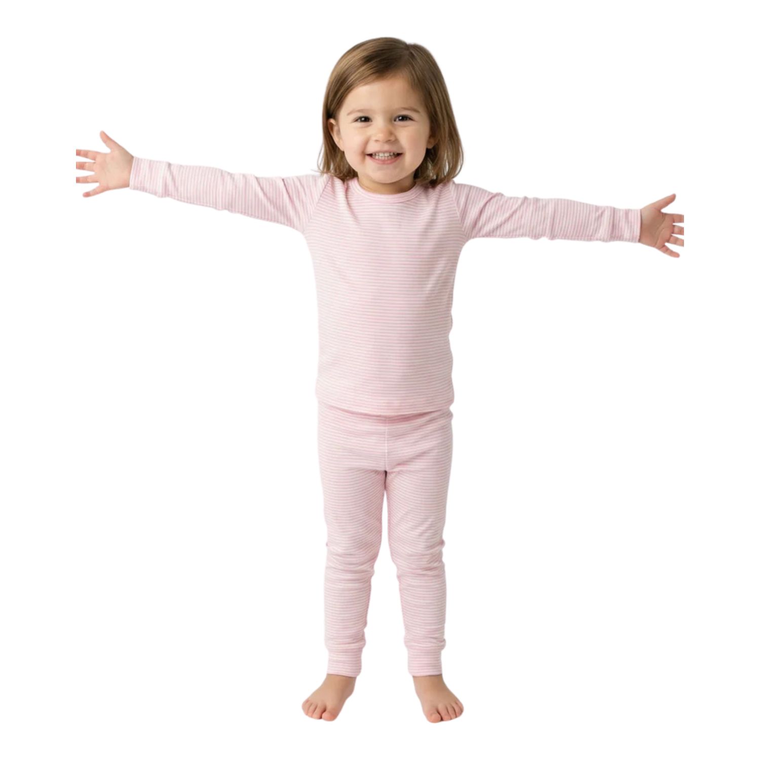 Baby Girls Stripe Pajama Set