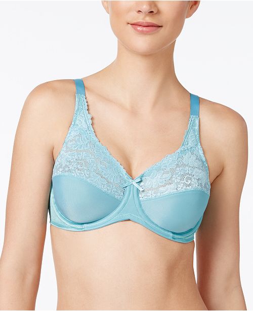 Lilyette Comfort Lace Underwire Minimizer Bra 428 Reviews All