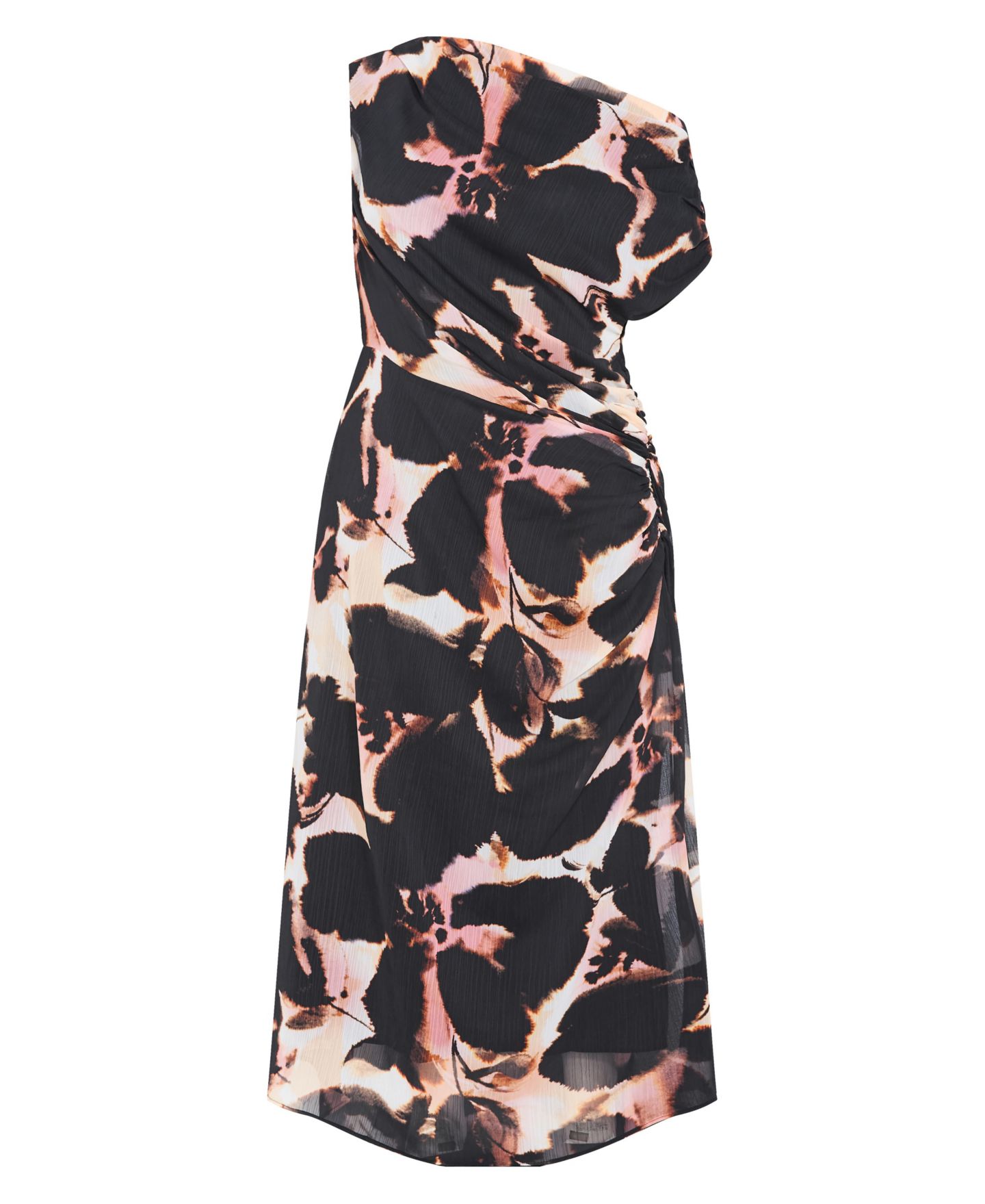 Женское платье CITY CHIC Plus Size Vivid Print Maxi, цвет: Закатный — фото 3