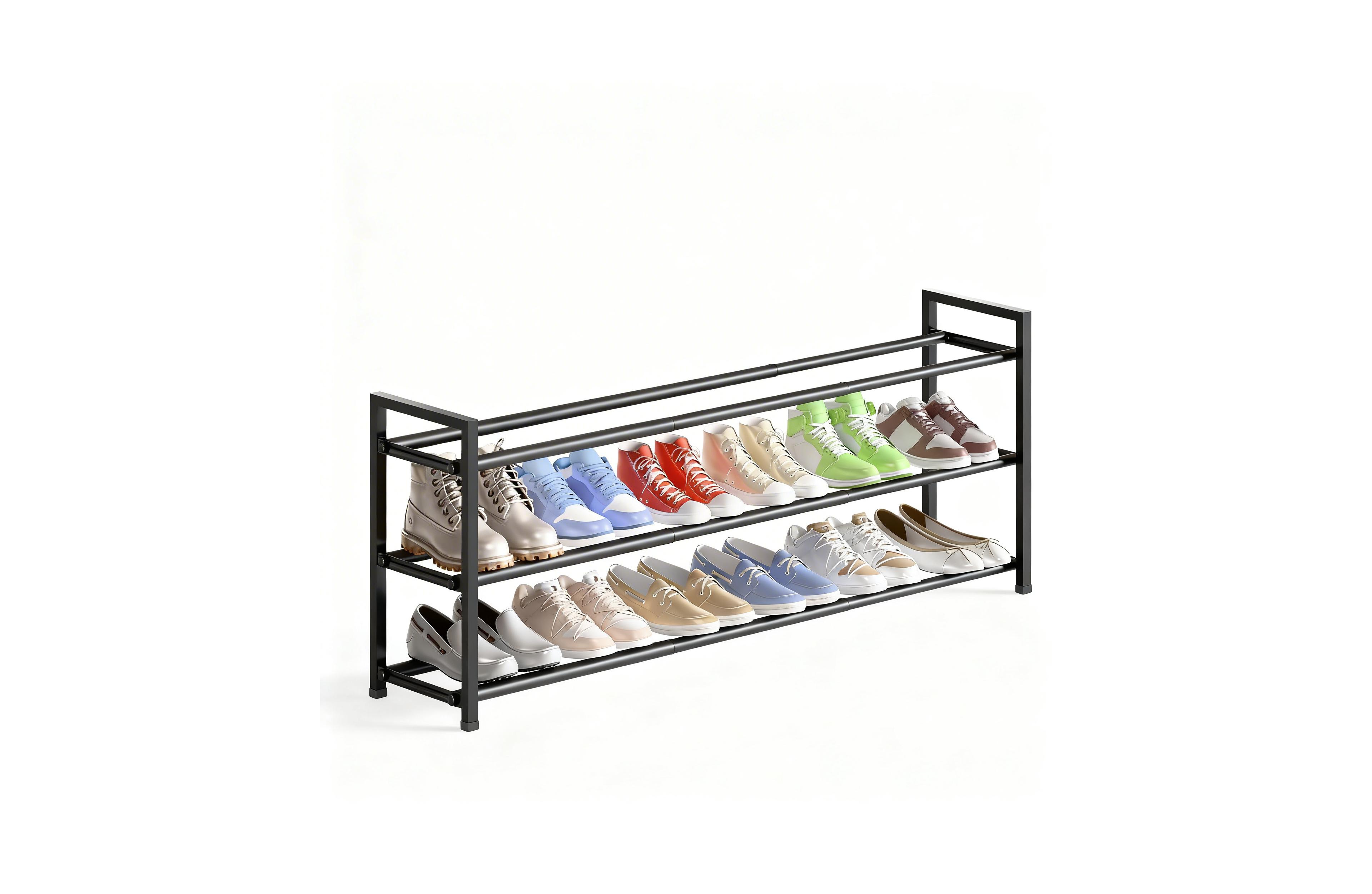 Yigii Metal Expandable Shoe Rack Adjustable
