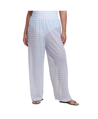 Women's Plus size Wide Leg Cover-Up Pant